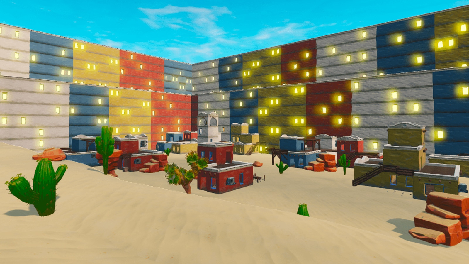 Fortnite Desert Zone Wars codes map 57