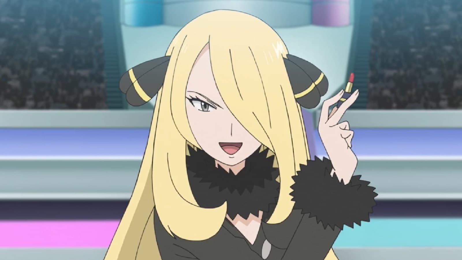 Il cosplay di Cynthia dei Campionati Mondiali Pokemon e terribilmente 77