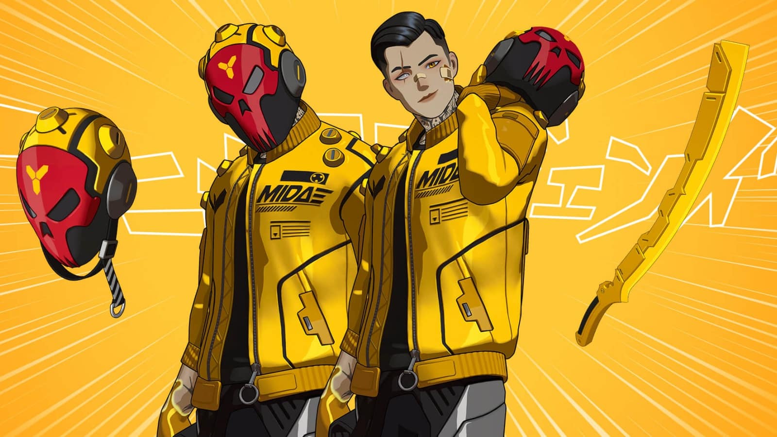 fortnite golden gear midas anime legends pack 27