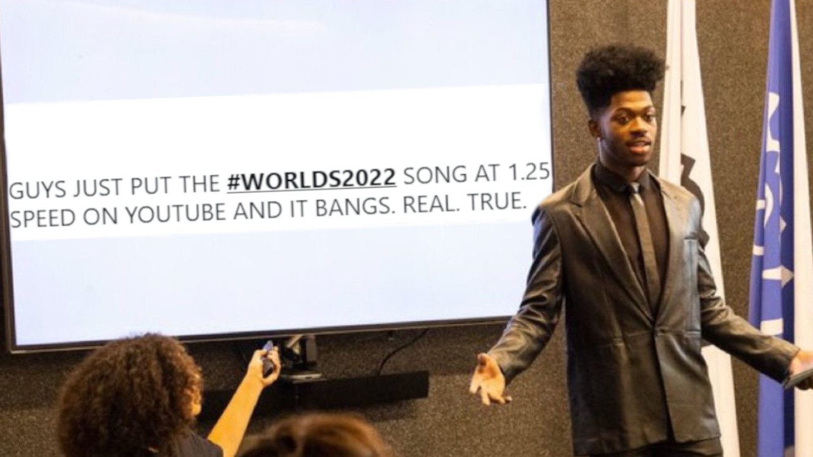 Lil Nas X si appoggia al meme 125x Speed mentre 47
