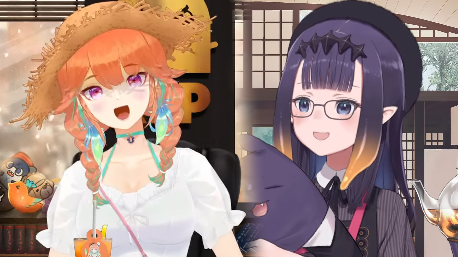 Takanashi Kiara scherza sullinvitare Ninomae Inanis per collaborazioni quotidiane durante 57