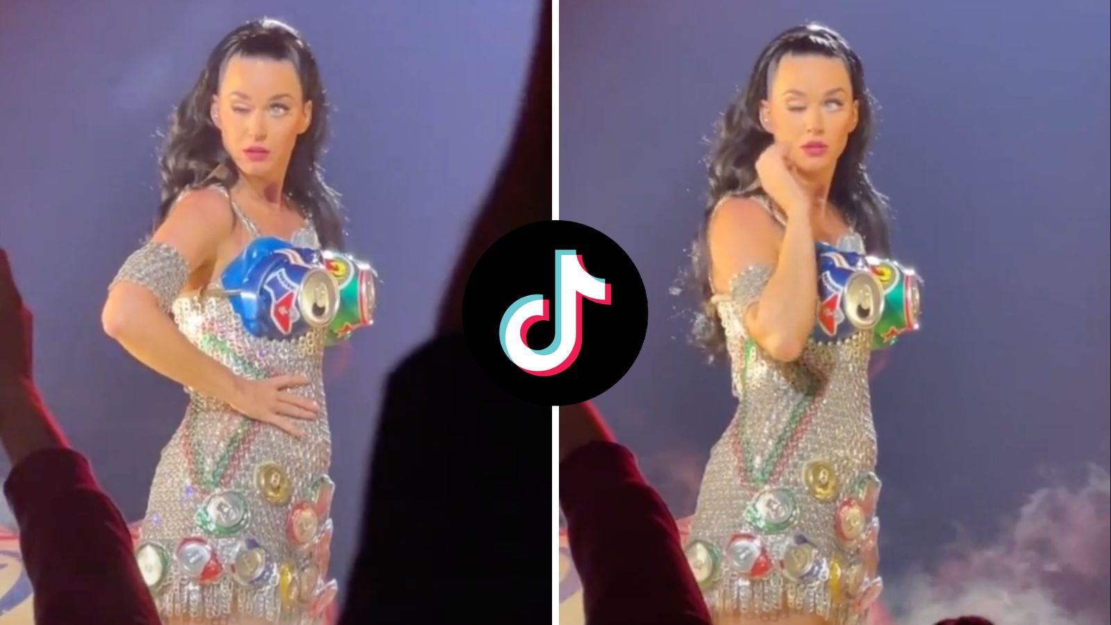 TikTok virale dellocchio di Katy Perry quotfallimentoquot durante il concerto 45