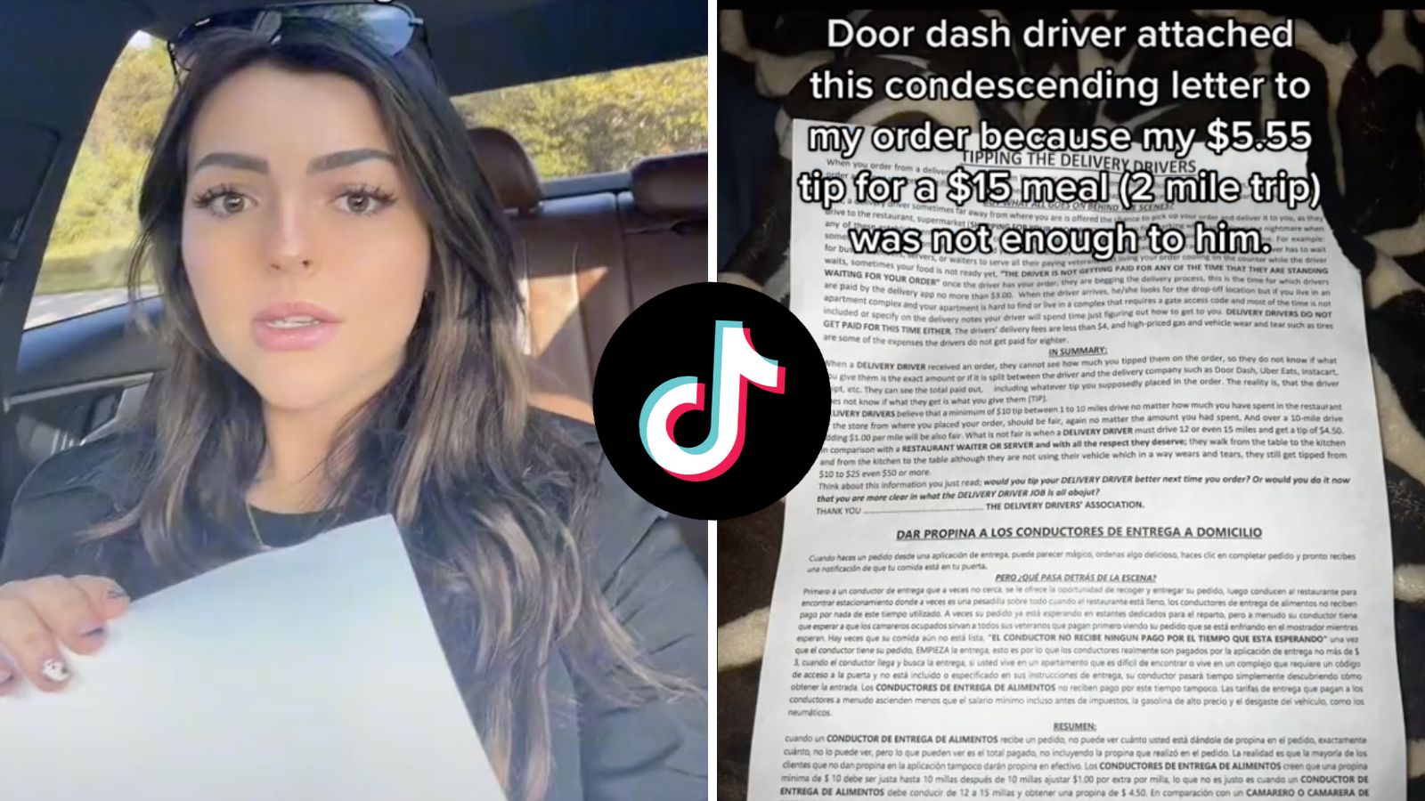 TikToker e scioccato dopo aver ricevuto una lettera dallautista di 83