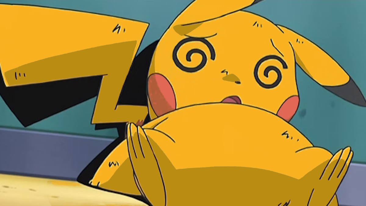 shiny pikachu knocked out 61