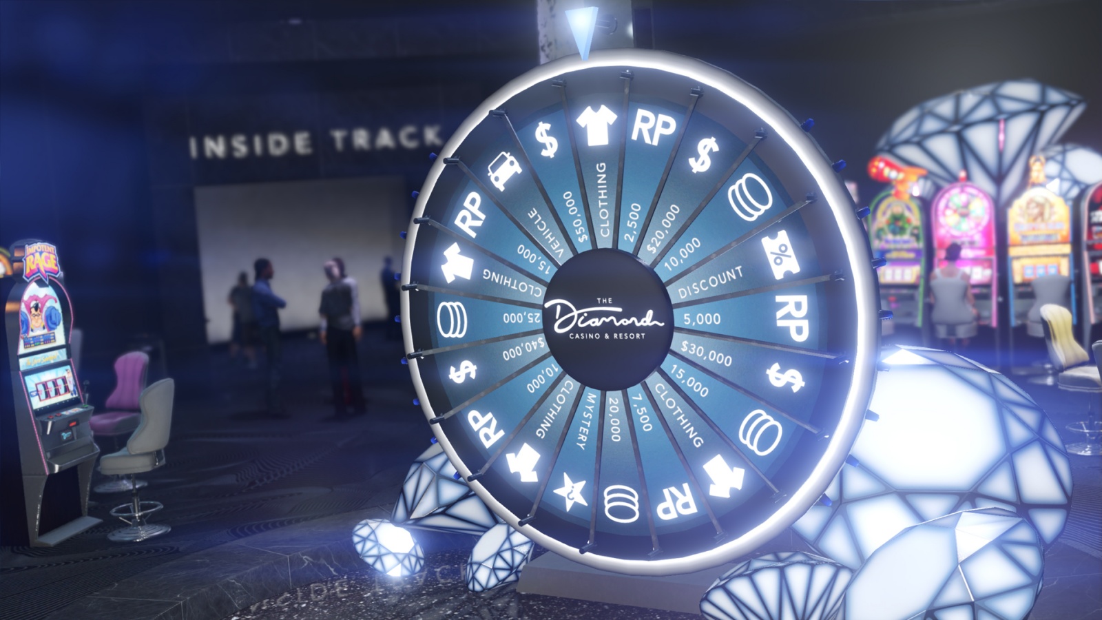 Giocatore di GTA Online trollato da Lucky Wheel Casino con 55