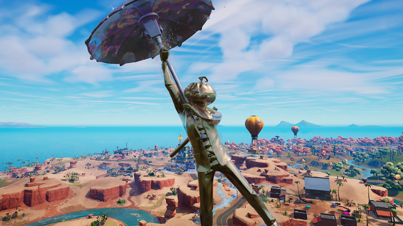 How to enter a Chrome Vortex in Fortnite 47