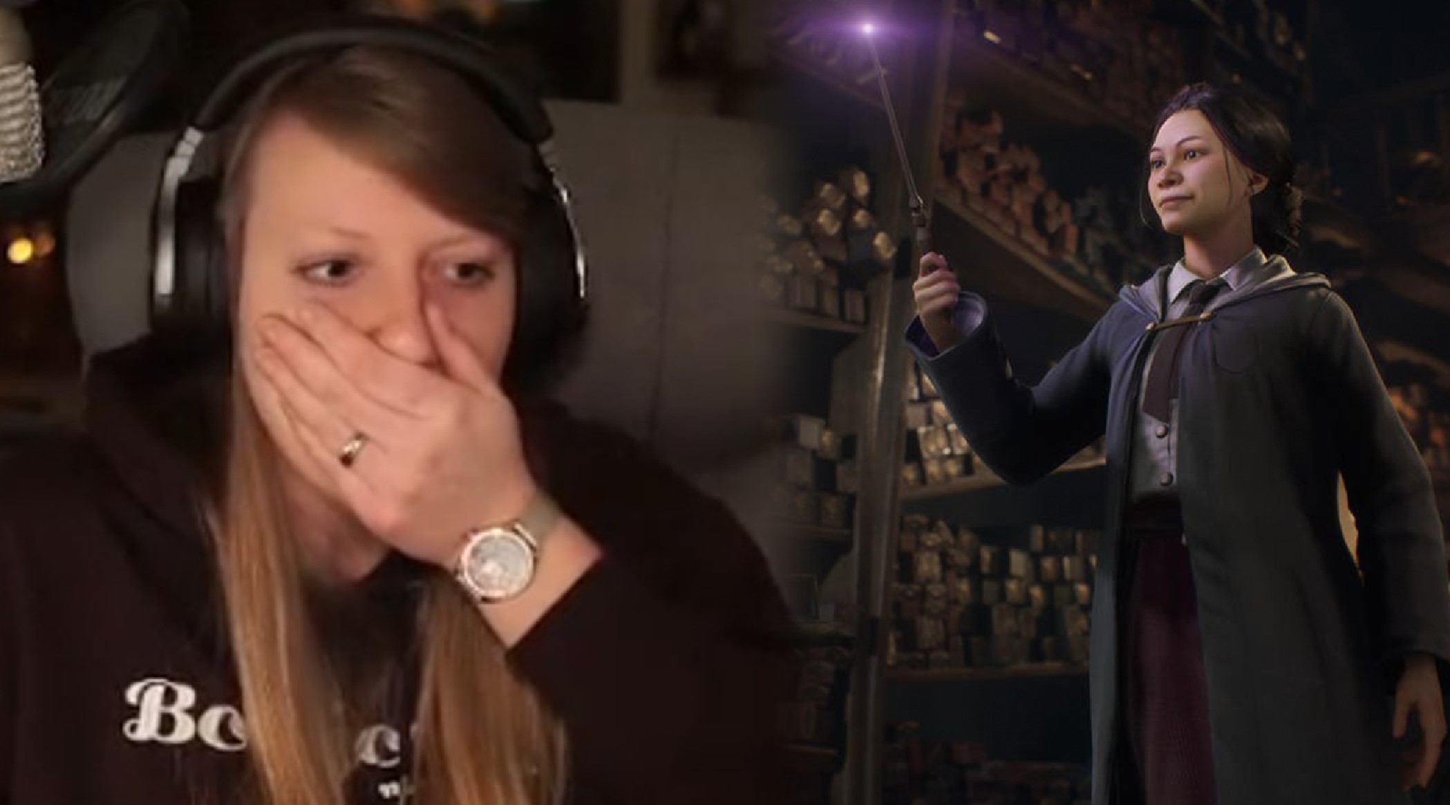 La streamer di Hogwarts Legacy e stata devastata dopo aver 3