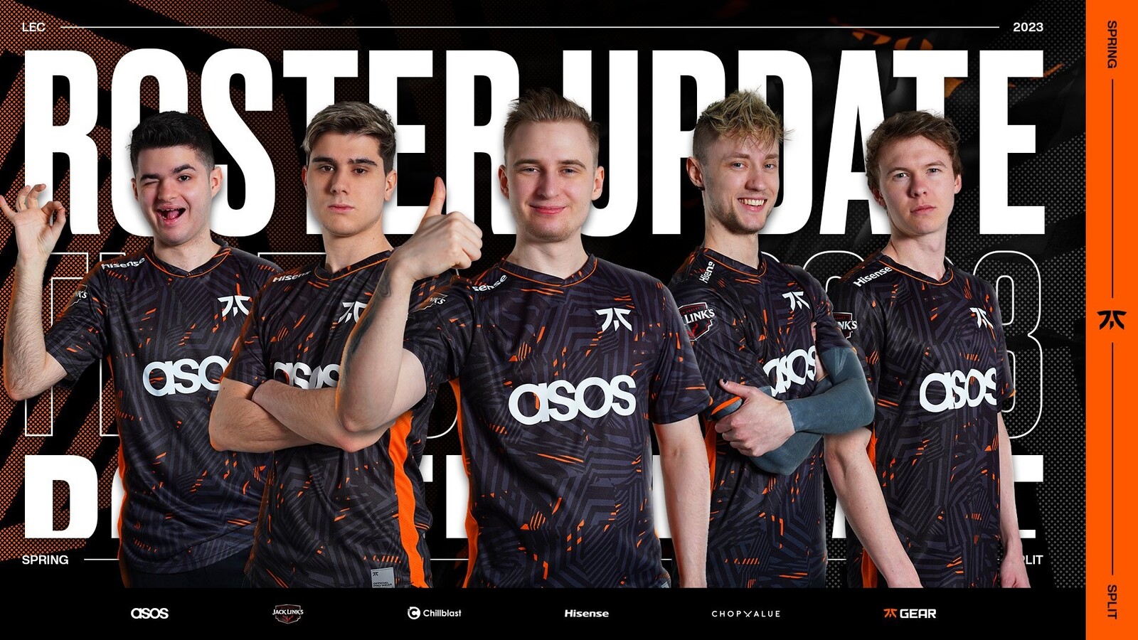 Fnatic rimescola il roster di LoL dopo il fiasco della 71