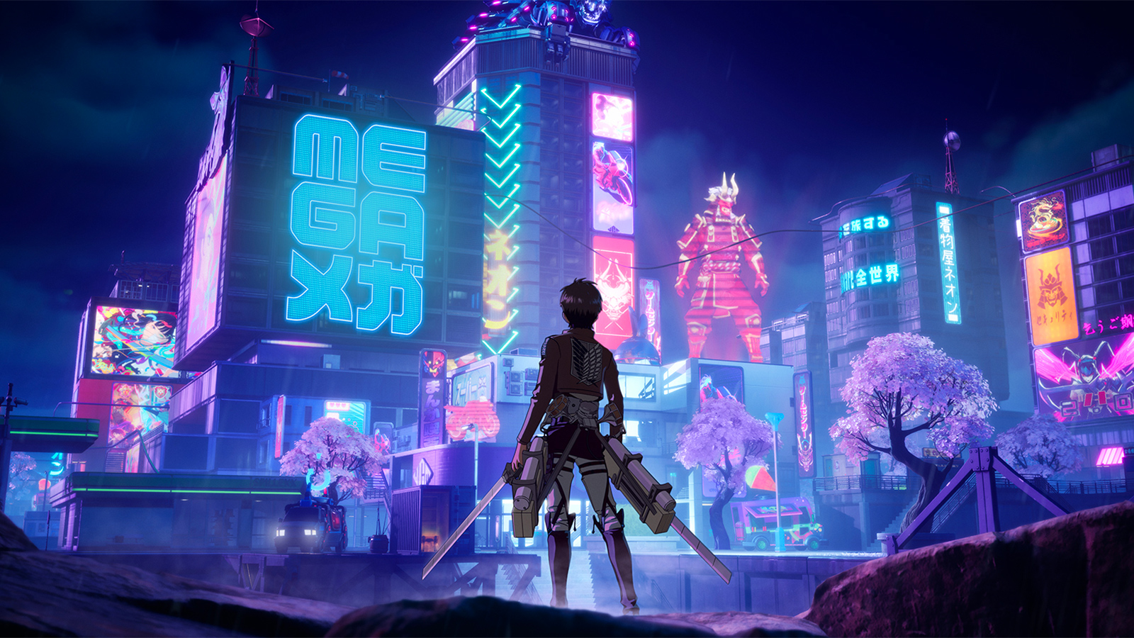 Fortnite conferma il crossover di Attack on Titan con la 7