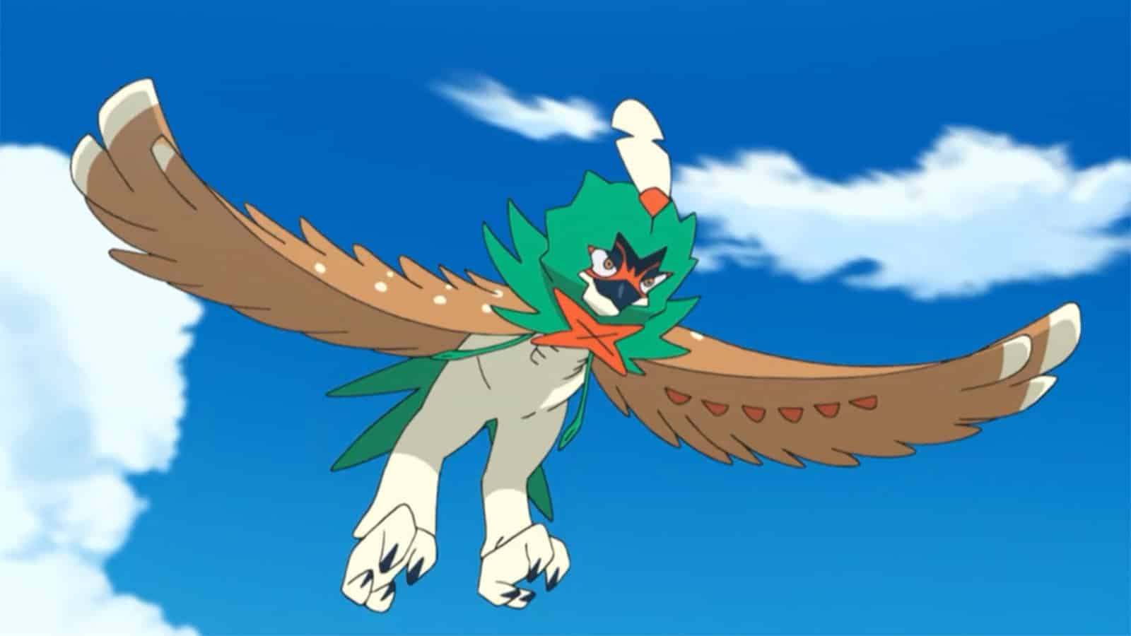 Guida ai raid di Pokemon Scarlet e Violet Decidueye Tera 35