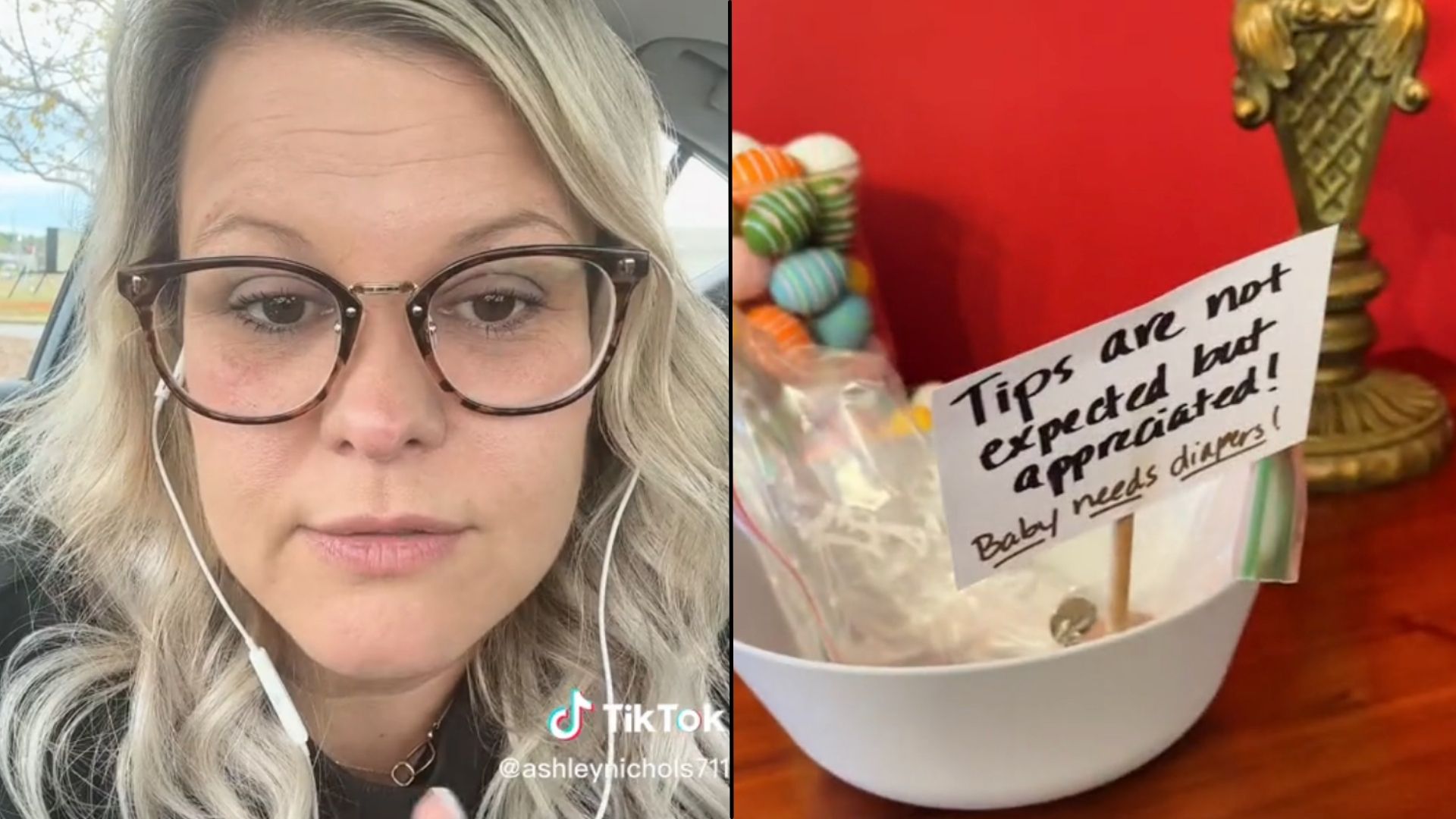 La donna ha tra le braccia TikTok dopo aver rivelato 41