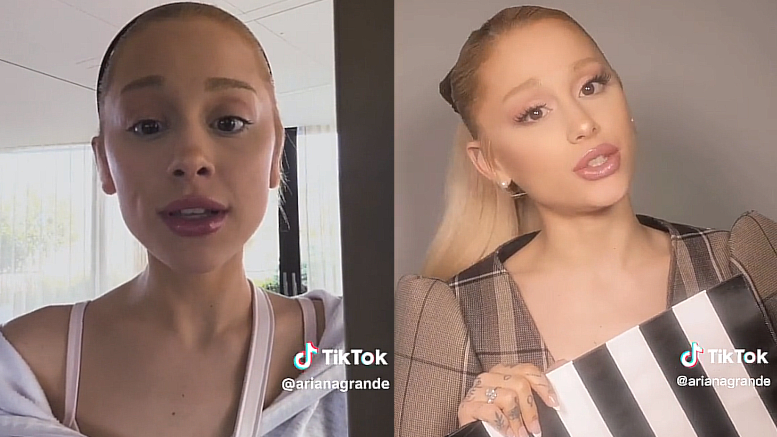 Ariana Grande risponde al fuoco ai fan che pensano che 69