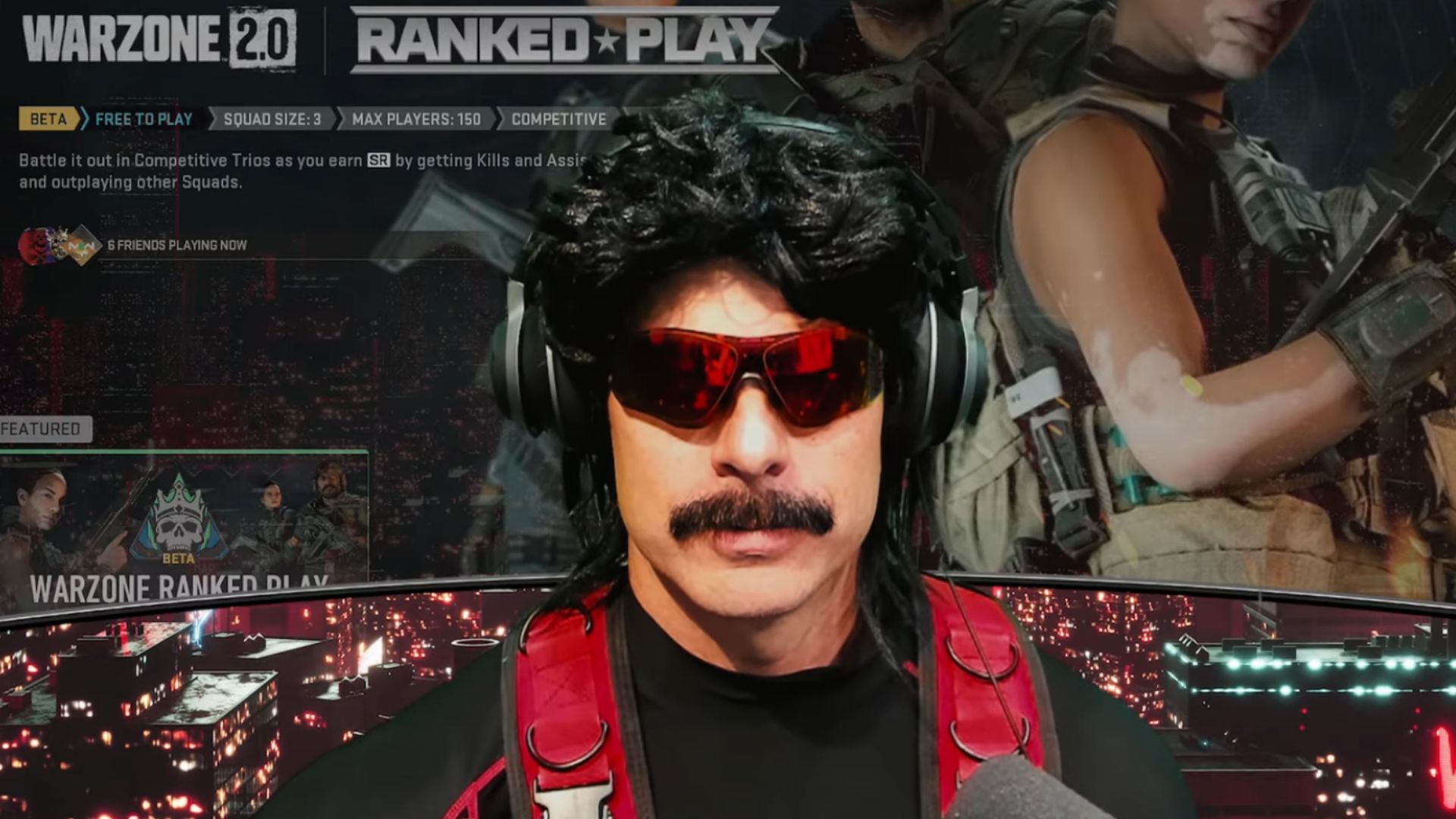 Dr Disrespect esorta gli sviluppatori di Warzone 2 ad apportare 61