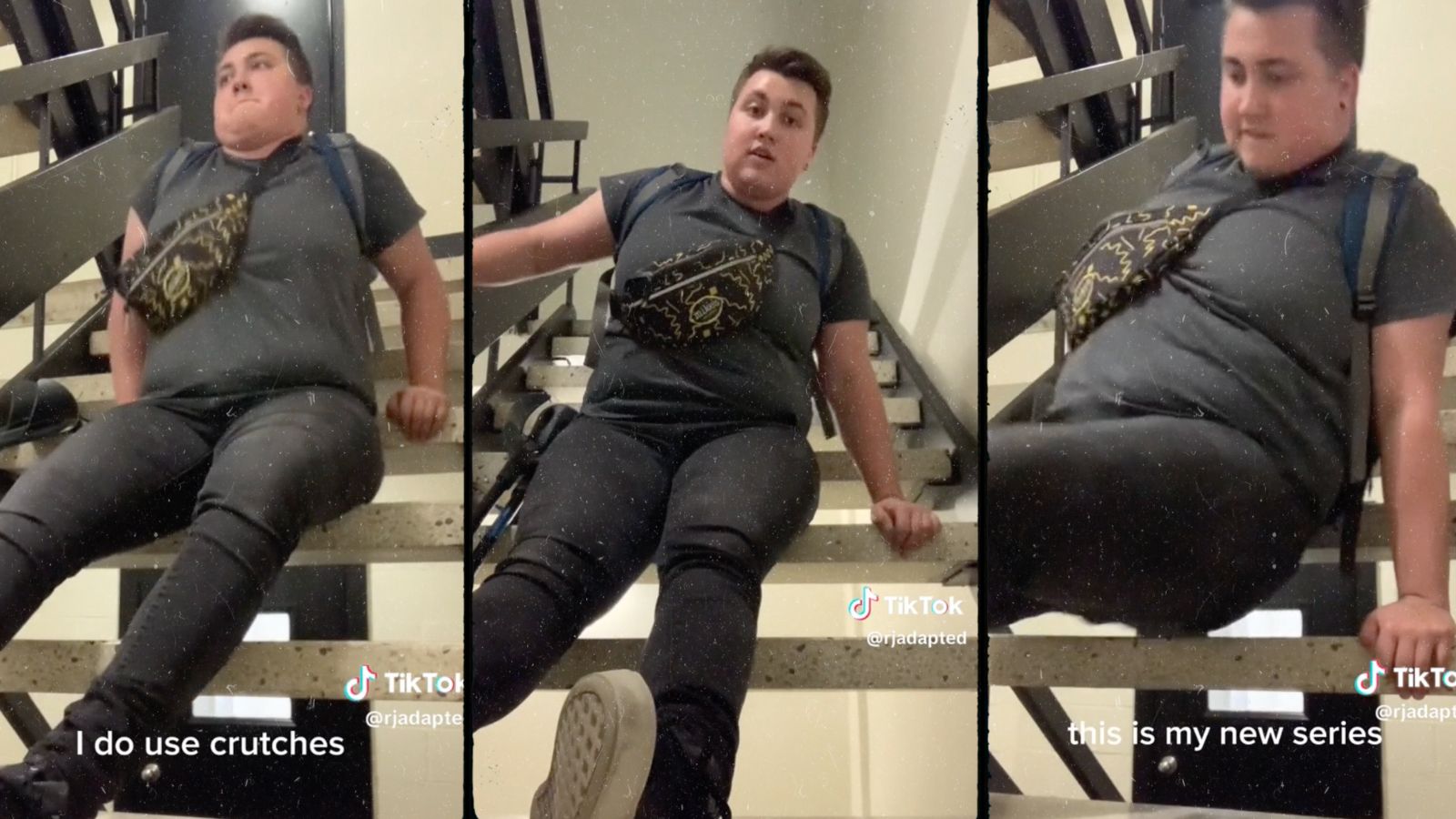 Lutente su sedia a rotelle prende dassalto TikTok poiche e 35