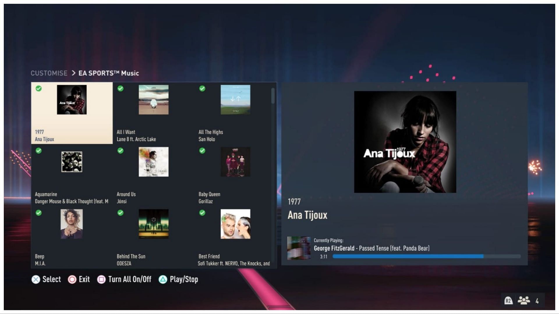 Come cambiare la colonna sonora di FIFA 23 nel gioco 29