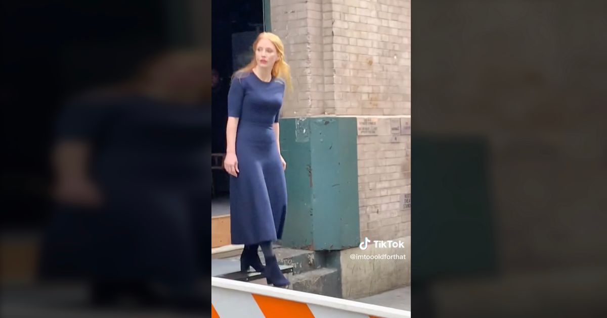 Luscita finale di Jessica Chastain dalla strada 51