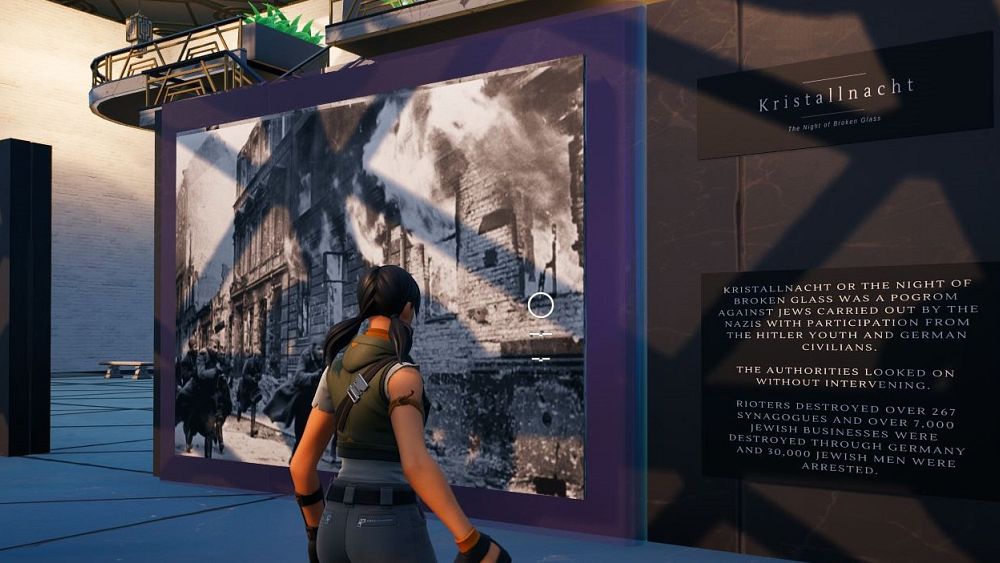 All’interno del Museo dell’Olocausto che arriva nel videogioco Fortnite