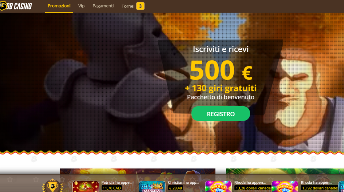 Bonus di Benvenuto Sì, ma con Stile