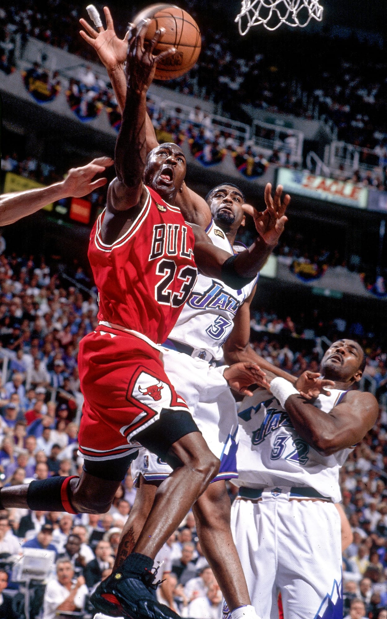 La leggenda di Chicago Bulls Michael Jordan 