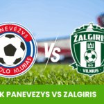 FK Panevėžys vs Žalgiris Vilnius