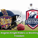 Los Angeles Knight Riders vs Washington Freedom