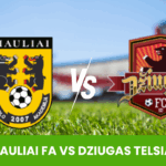 FA Šiauliai vs Džiugas Telšiai