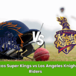exas Super Kings vs Los Angeles Knight Riders