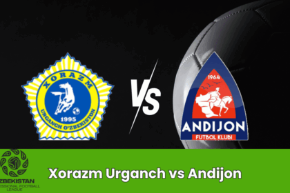 Xorazm Urganch vs Andijan