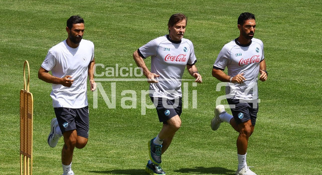 Oriali sorprende a Dimaro dopo l’allenamento