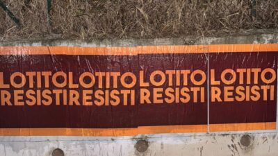 Roma invasa da poster: Lotito, la città ti sostiene!