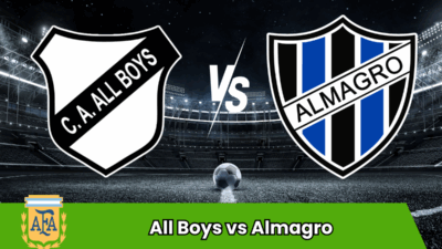 Pronostico All Boys vs Almagro – Primera Nacional Argentina | 26 Luglio 2025