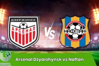 Arsenal Dzyarzhynsk vs Naftan
