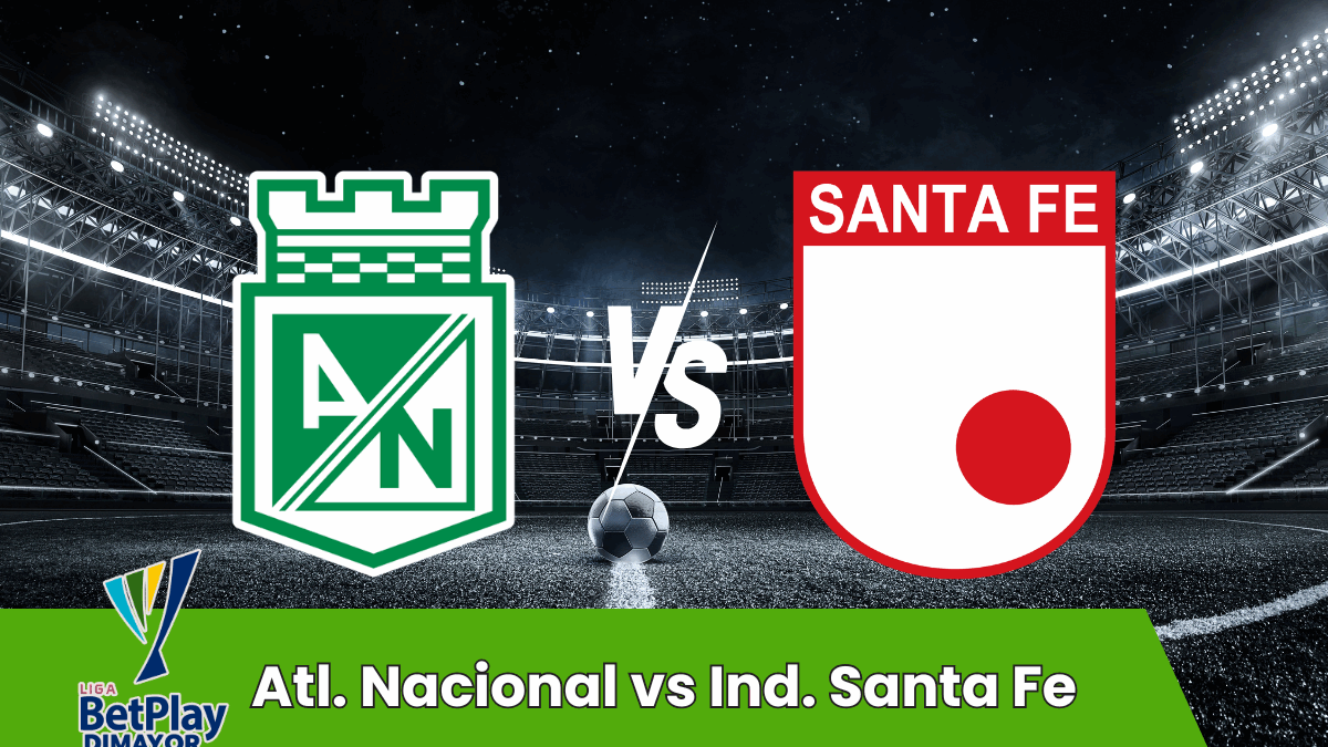 Atl. Nacional vs Ind. Santa Fe