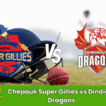 Chepauk Super Gillies vs Dindigul Dragons