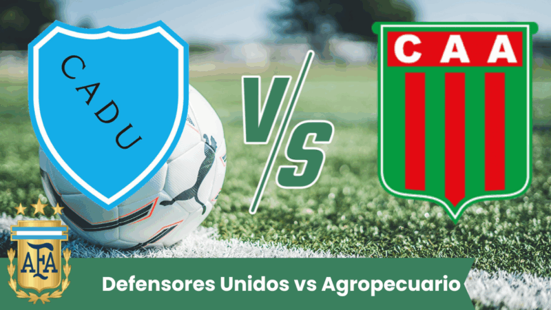 Pronostico Defensores Unidos vs Agropecuario