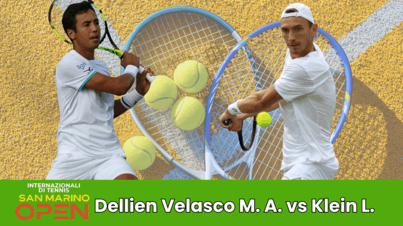 Pronostico Dellien Velasco vs Klein L. | Challenger San Marino | 15 luglio 2025