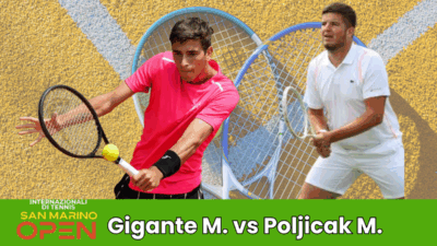 Pronostico Gigante M. vs Poljicak M. | Challenger San Marino | 17 Luglio 2025