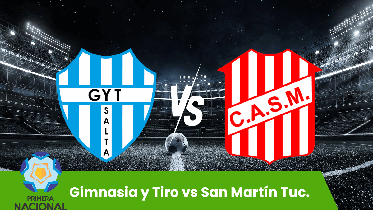 Gimnasia y Tiro vs San Martín Tuc