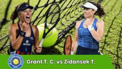 Pronostico Grant T. C. vs Zidanšek T. | Challenger Femenino Palermo | 22.07.2025