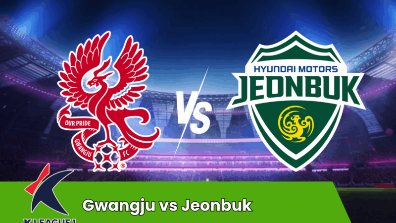 Pronostico Gwangju FC vs Jeonbuk Hyundai Motors | K League 1 | 26.07.2025