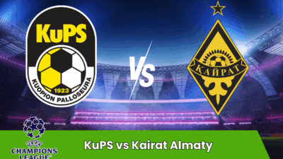 ronostico Champions League – Qualificazione: KuPS vs Kairat Almaty (22 Luglio)