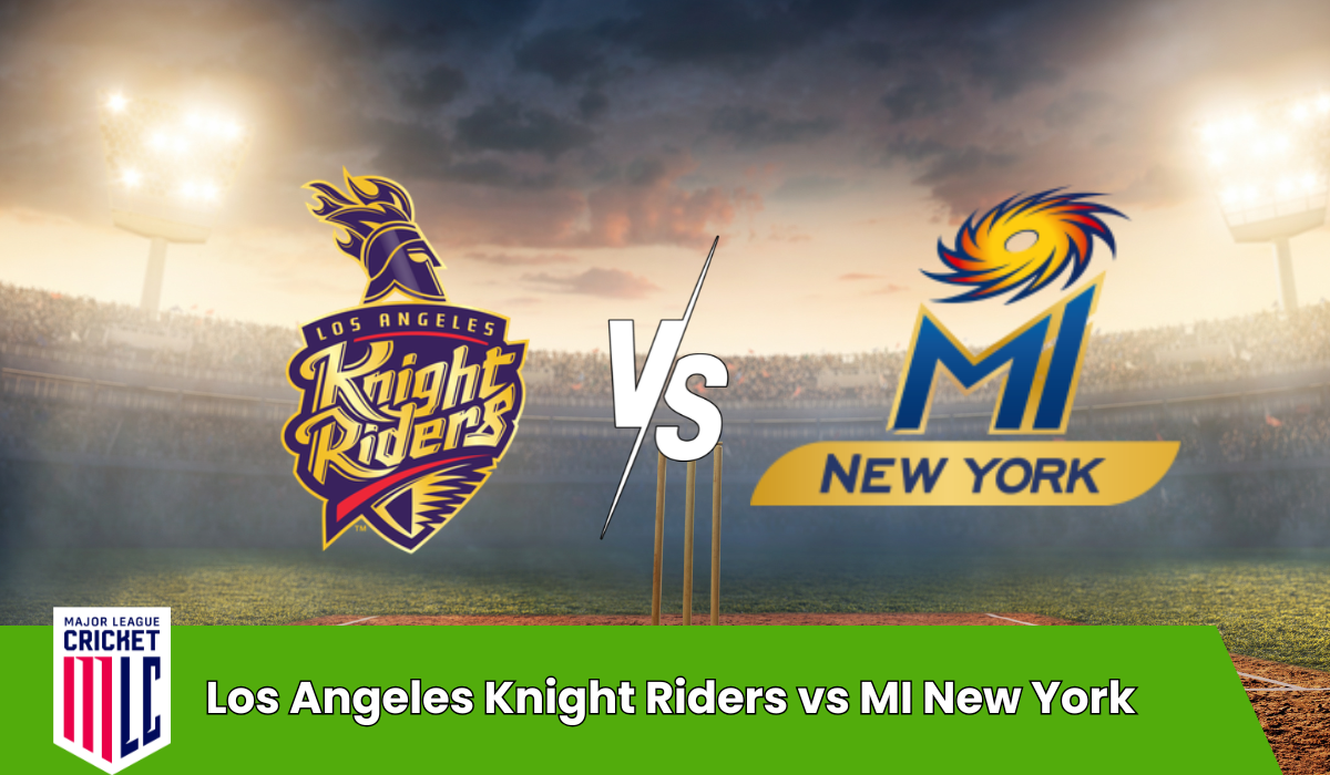 Pronostico Los Angeles Knight Riders vs MI New York | MLC | 05 Luglio 2025