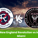 New England Revolution vs Inter Miami