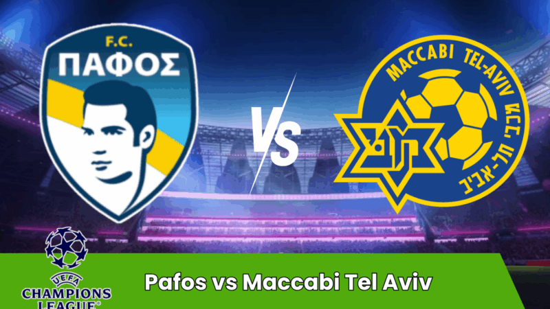 Champions League Qualificazione – Pronostico Pafos vs Maccabi Tel Aviv