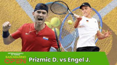 Pronostico Prizmic D. vs Engel J. | Challenger San Marino | 18 Luglio 2025