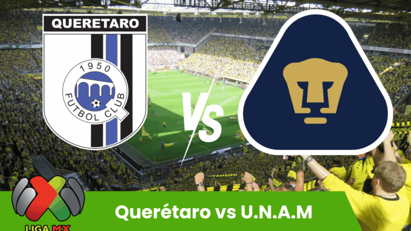 Pronostico Querétaro vs U.N.A.M. | Liga MX Apertura 25 Luglio 2025