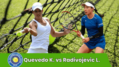 Pronostico Quevedo K. vs Radivojevic L. | Challenger Femenino – Individuales | 21 luglio 2025