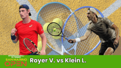 Pronostico Royer V. vs Klein L. | Challenger San Marino | 17 Luglio 2025