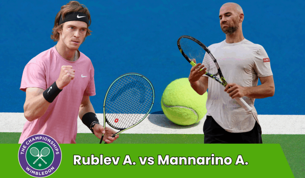 Andrey Rublev vs Adrian Mannarino