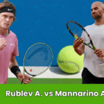 Andrey Rublev vs Adrian Mannarino